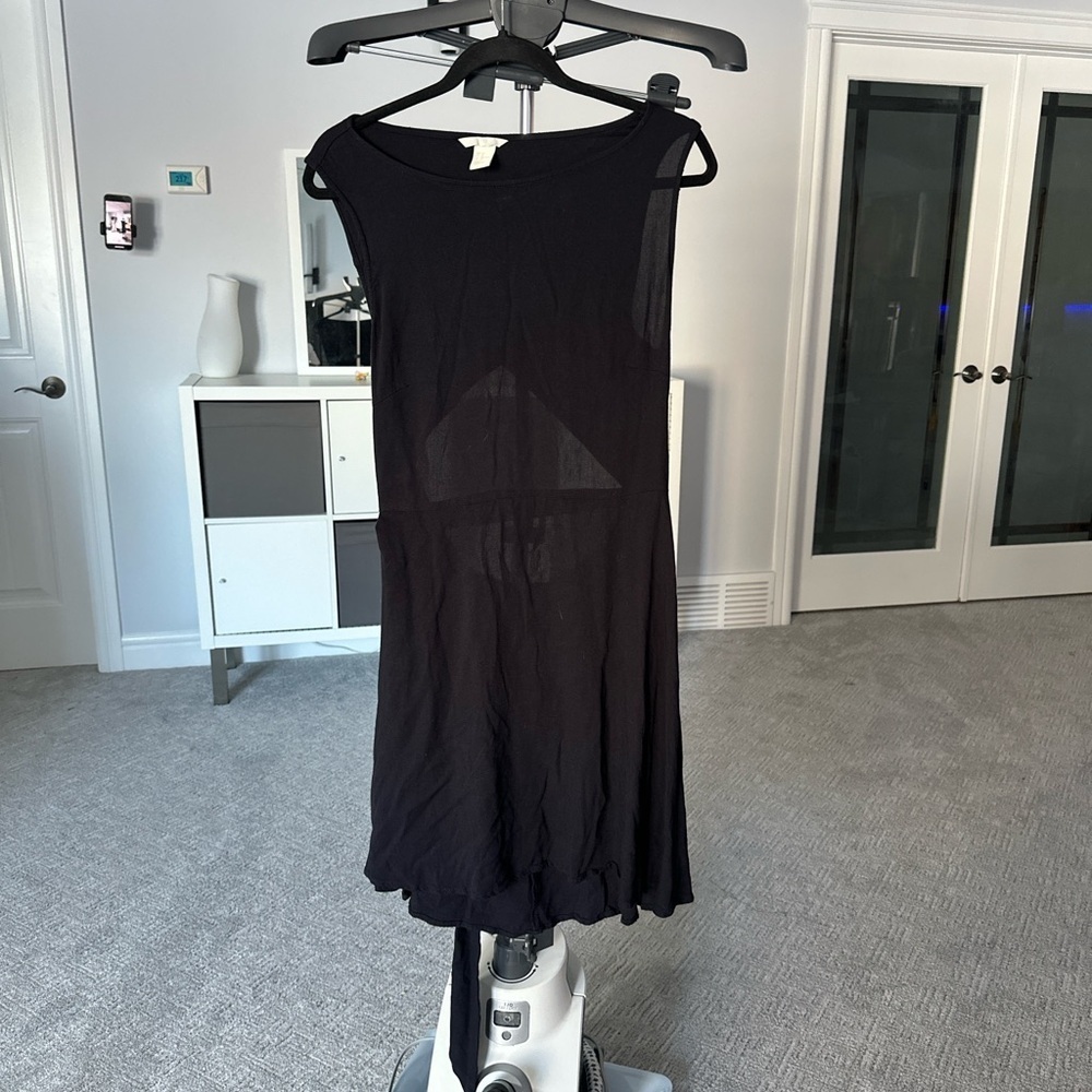 H&M Elegant Black Mini Dress | Kids size 14 - Picture 3 of 9